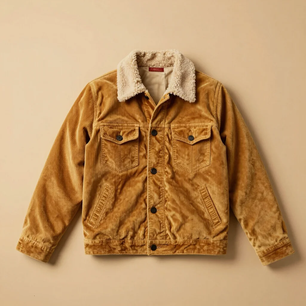 1970s Corduroy Trucker Jacket